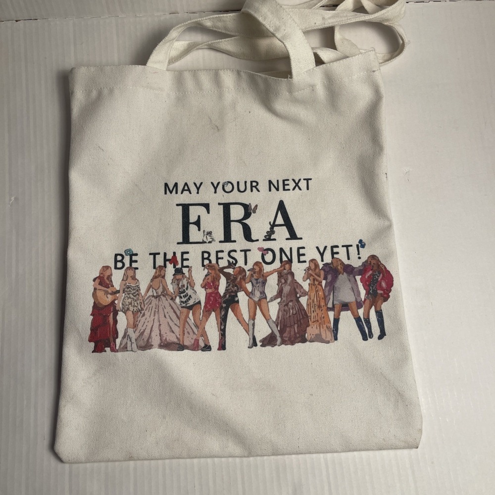 Taylor Swift Tote "May Your Next Era Be The Best One Yet" Double Sided Swifty